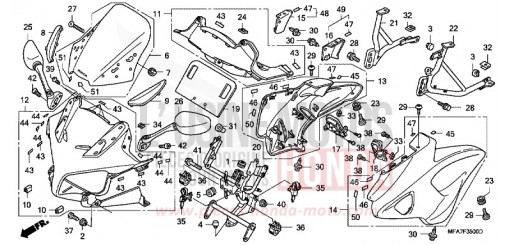 CAPOT CBF1000A7 de 2007
